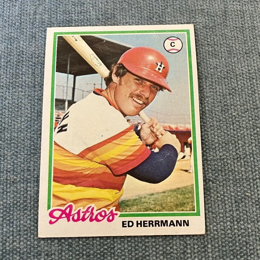 1978 Topps Houston Astros Baseball Card Trading Card